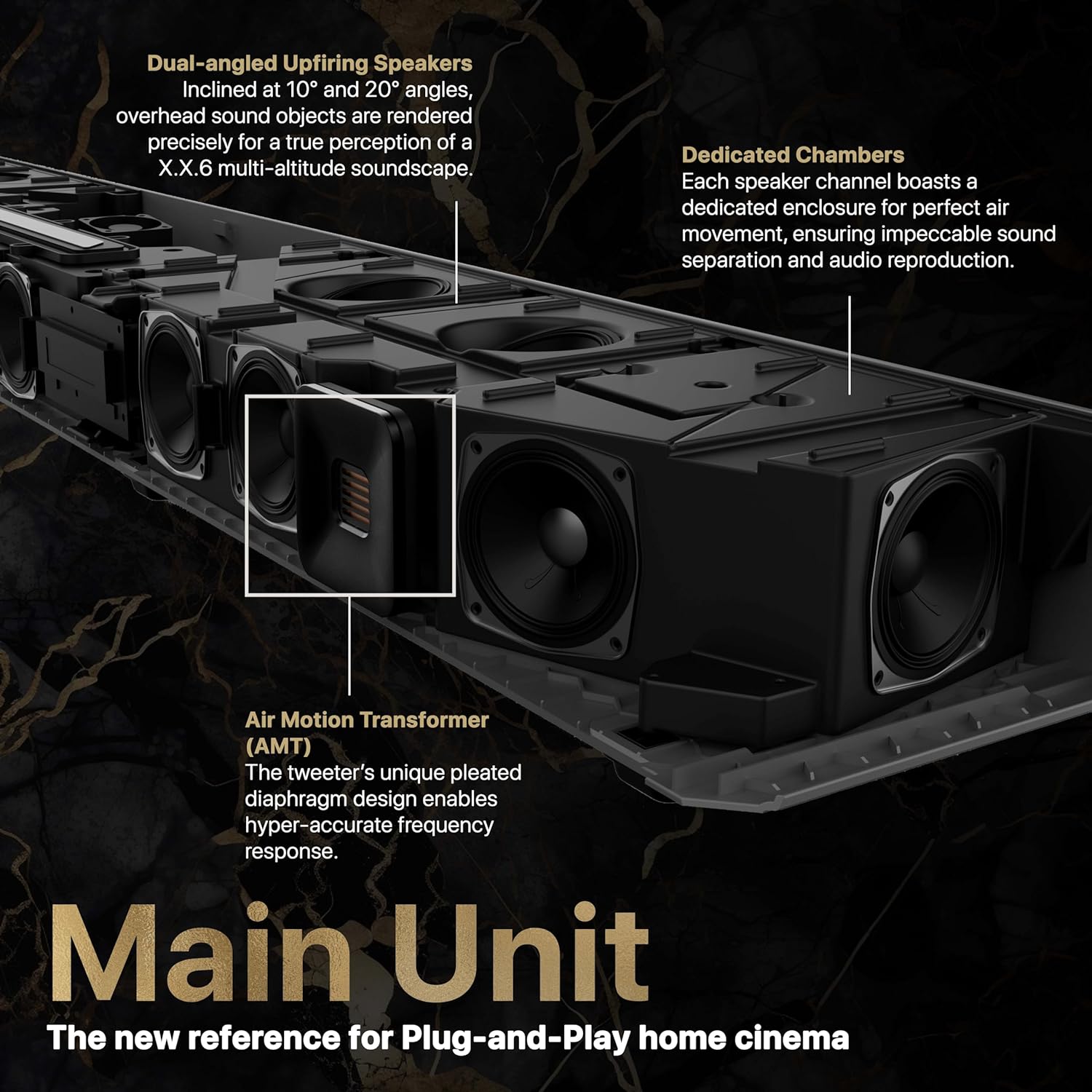 Nakamichi Dragon 11.4.6 Home Surround Sound System