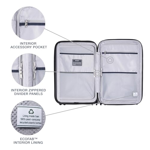 Travelpro Maxlite Air V2 Hardside Expandable Carry on Luggage, 8 Spinner Wheels, Lightweight Hard Shell Suitcase, TSA lock, Black, Carry On 21-Inch