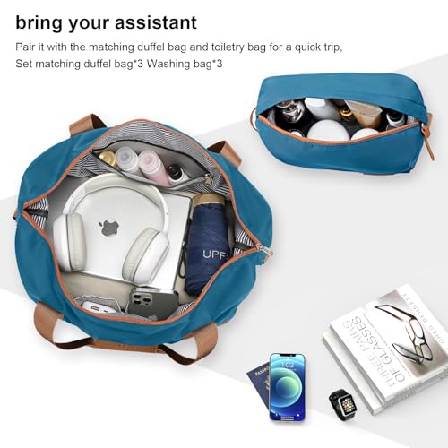 Joyway Carry On Luggage 20 Inch Expandable Suitcase with Spinner Wheel, 4 Piece Hard Shell Luggage Set with TSA Lock(White brown)