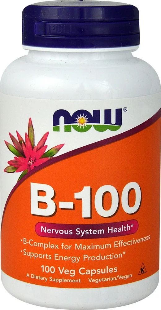 Now Foods B-100 -- 100 Veg Capsules