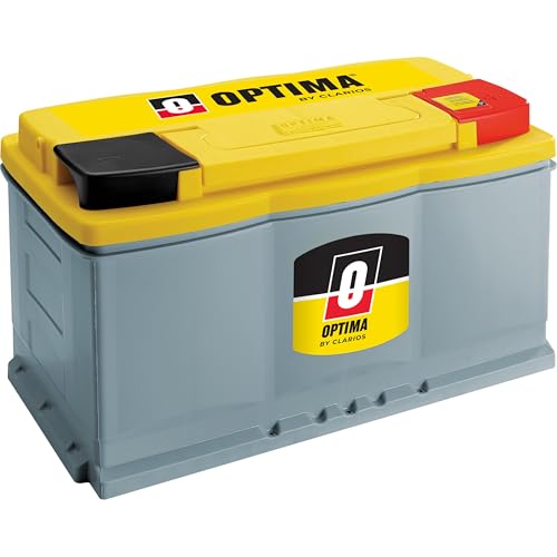 OPTIMA Batteries High Performance DH7 YellowTop Dual Purpose Sealed AGM Car, Truck and SUV Battery, 880 CCA, Maintenance Free, Versitile Mounting, BCI Group Size 94R