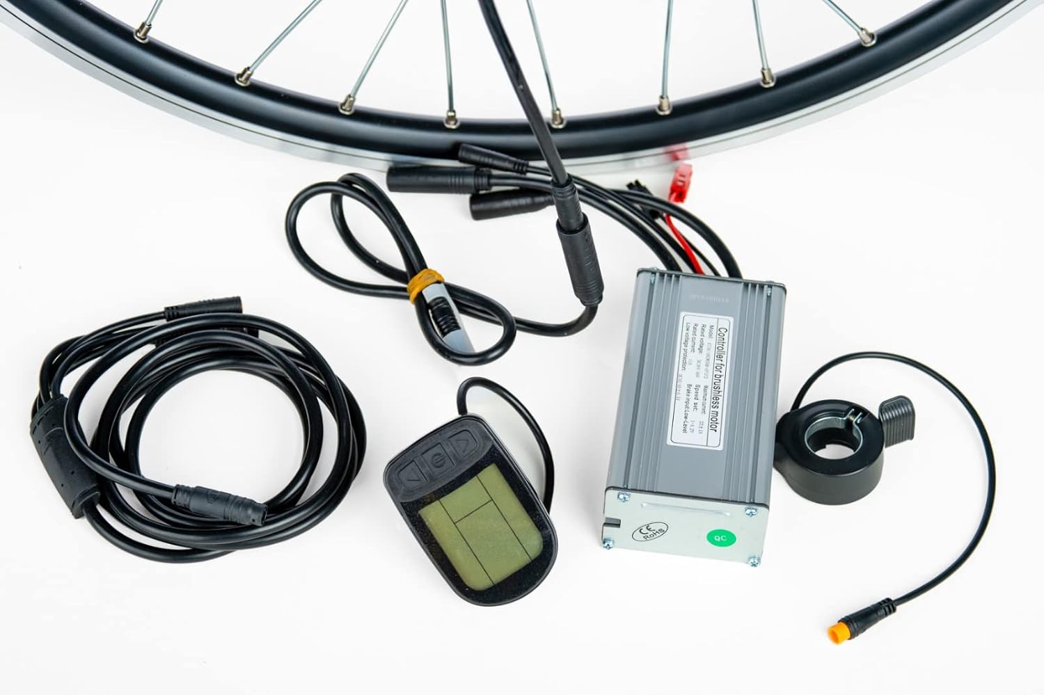 52v 1500w 37/60 mph 3.5kg Water Proof Easy Connect ebike kit 26