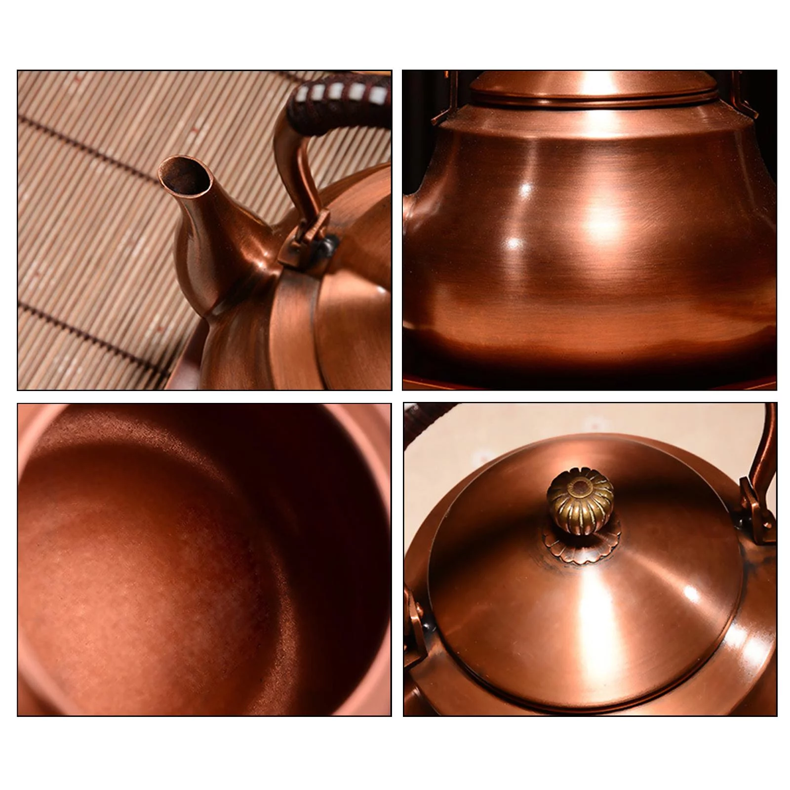 Tea Kettle with Insulated Handle Water Boiler Jug Teapot Top Water Kettle Induction Hob Camping Boiling Water