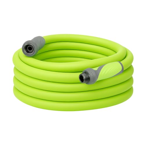 Flexzilla Garden Hose 5/8 in. x 50 ft., Lightweight All-Weather Water Hose, Durable and Flexible, Leak-Free Connections