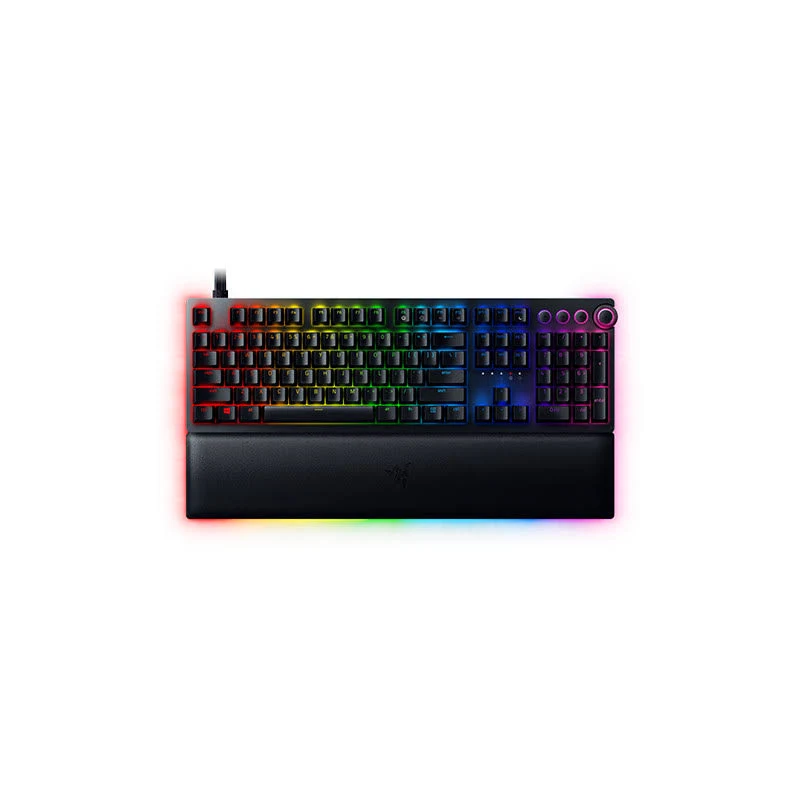 Razer Huntsman V2 Analog Gaming Keyboard - Razer Analog Optical Switches - Multi-Function Digital Dial and 4 Media Keys - US Lay