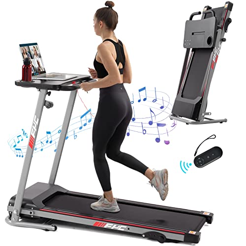 FYC Folding Treadmill for Home - 265lbs Foldable Treadmill Running Machine, Electric Treadmill Exercise for Small Apartment Home Gym Fitness Walking Jogging