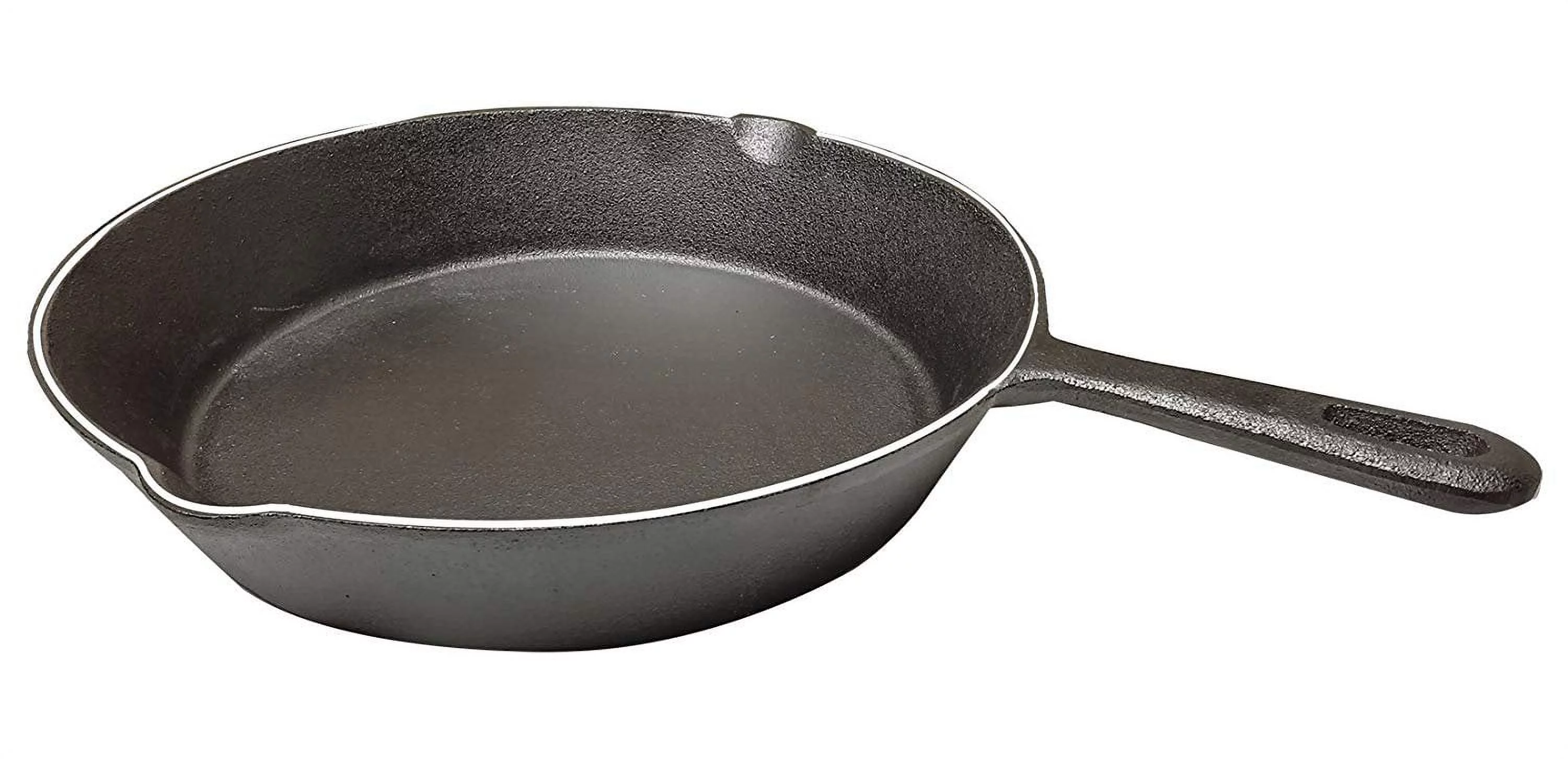 Pre-Seasoned Kitchen Cooking Frying Pan Cast Iron Skillet Lodge Bake Fry 10
