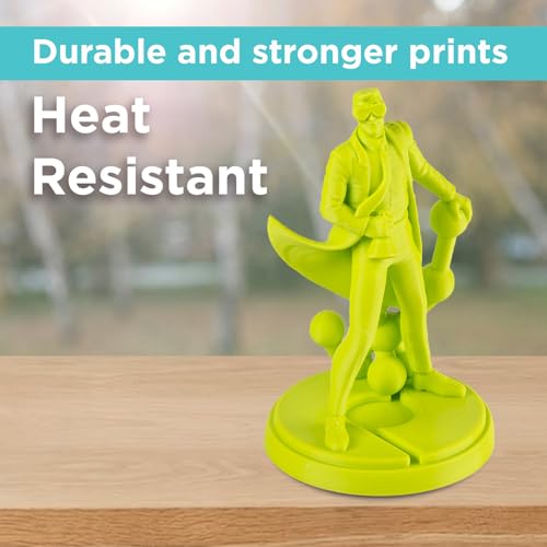 Polymaker ABS Filament 1.75mm Black, ABS 3D Printer Filament 1.75mm Heat Resistant 1kg - PolyLite ABS 3D Printing Filament 1.75mm, Strong & Durable, Dimensional Accuracy +/- 0.03mm