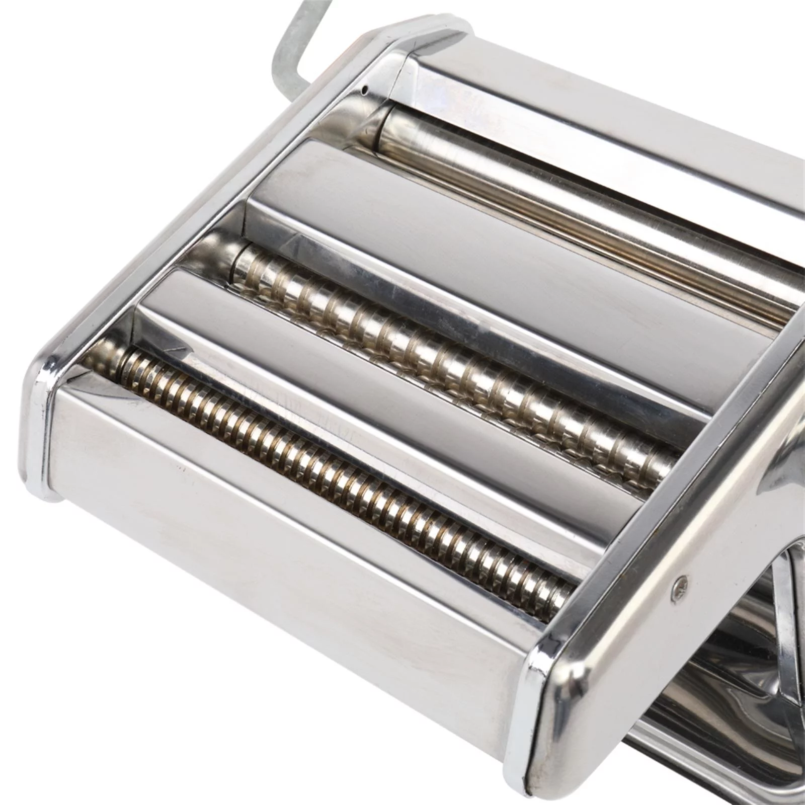 Home Kitchen Stainless Steel Pasta Maker Noodle Making Dough Roller Cutter Machine