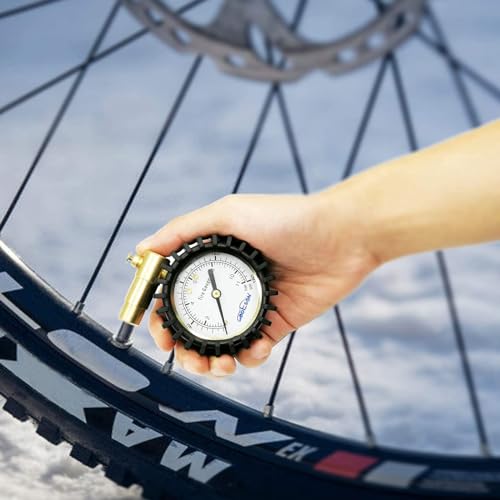 GODESON Presta Tire Pressure Gauge, Presta Valve Tire Pressure Gauge