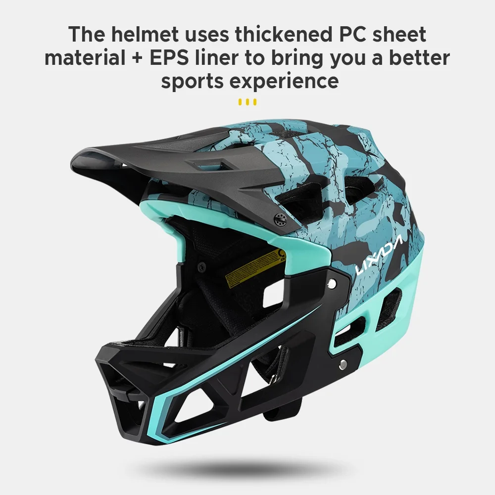 Andoer Helmet,Bike Helmet Circumferences Of Bike 31 Head Circumferences Helmet Men/women Mountain Helmet Downhill Mtb Helmet With Visor With Visor Over Mtb Helmet Men/women Visor Over 31 Over 31 Head