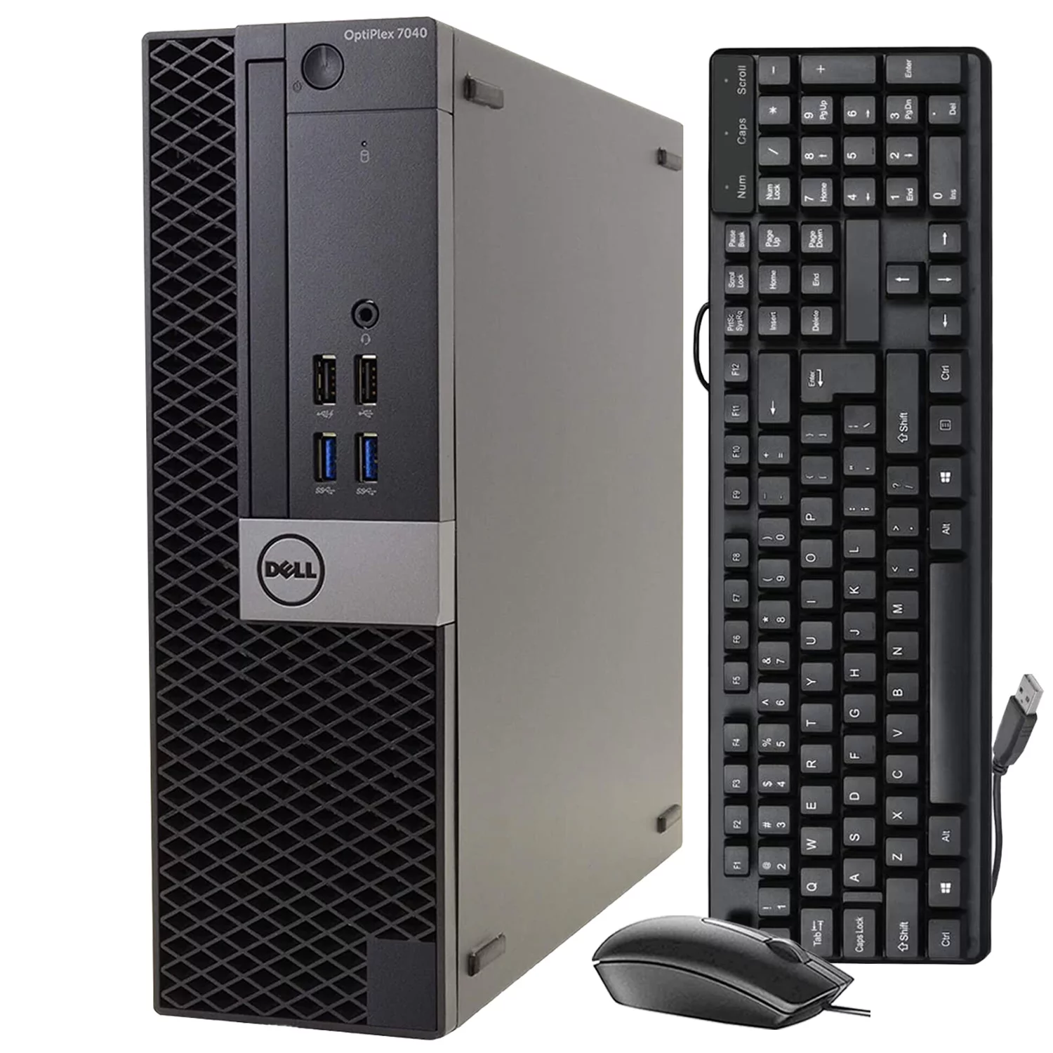 Dell OptiPlex 7040 Small Form Business PC Desktop Computer, Gen 6 Core i5-6500, 16GB DDR4 RAM, 2 TB, Windows 10 Home, HDMI, Dual Displayport, WiFi