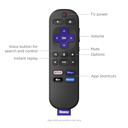 Roku Express 4K+ | Roku Streaming Device 4K/HDR with Voice Remote, Free & Live TV