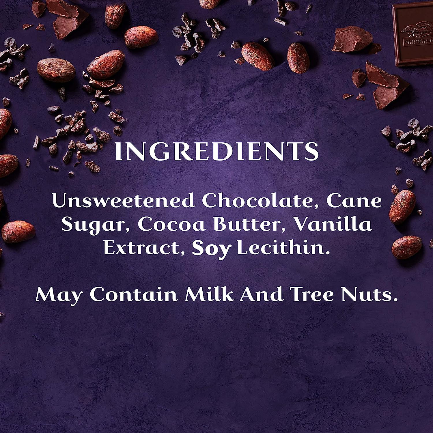 Ghiradelli Intense Dark Chocolate Squares, 72% Cacao Delight, (Pack Of 3)