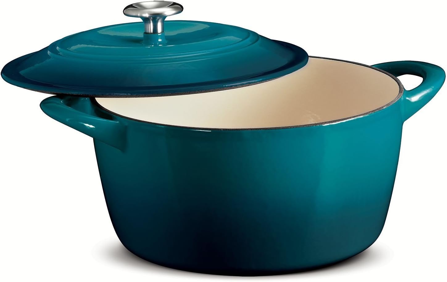 Tramontina Enameled Cast Iron 6.5-Quart Covered Round Dutch Oven