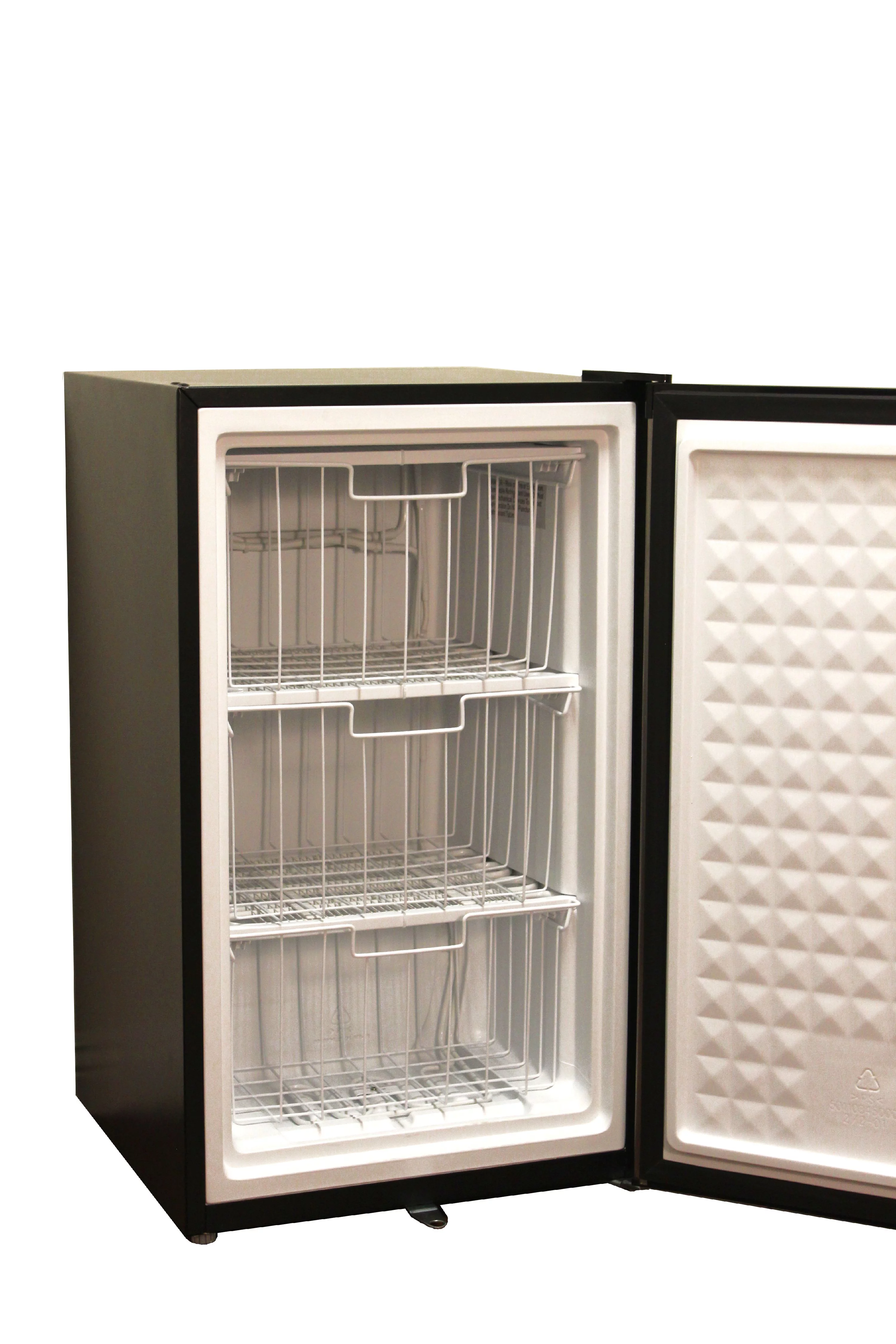 Sunpentown 3.0 Cu ft Upright Freezer with Energy Star, Stainless Steel