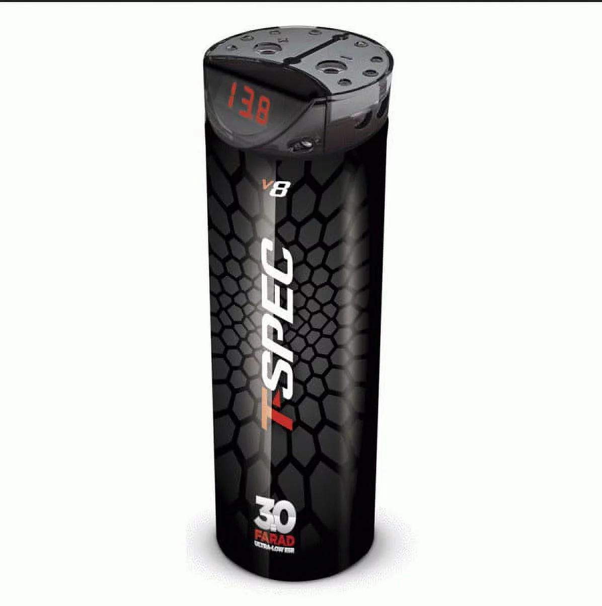 T-Spec V8-3DDC T-Spec 3.0 Farad Digital Capacitor for Car Audio