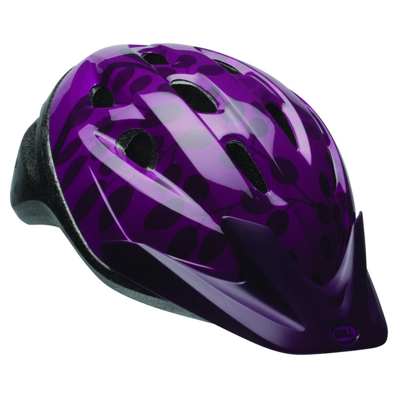 1 Pc, Bell Sports Thalia Black/Purple Abs/Polycarbonate Bicycle Helmet