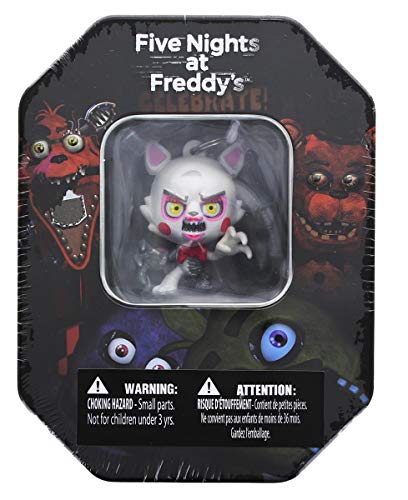 Five Nights at Freddy's Collectable Dog Tag Trading Card and Key Chain Tin Set