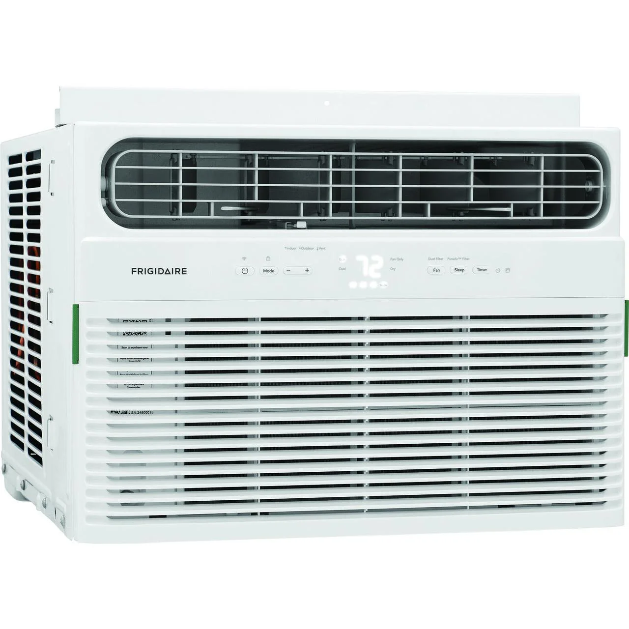 Frigidaire 12,000 BTU Smart Window Air Conditioner with Wi-Fi and Remote in White