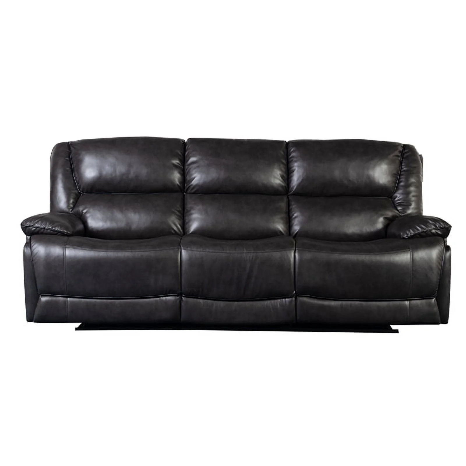 Hawthorne Collections Ennis Reclining Sofa - Black