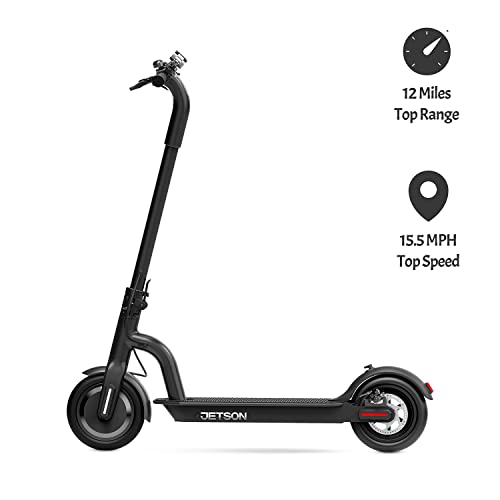 Jetson Eris Folding Adult Electric Scooter - with Phone Holder and LCD Display