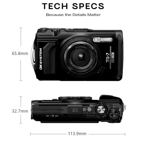 Olympus Tough TG-7 Digital Camera (Red)
