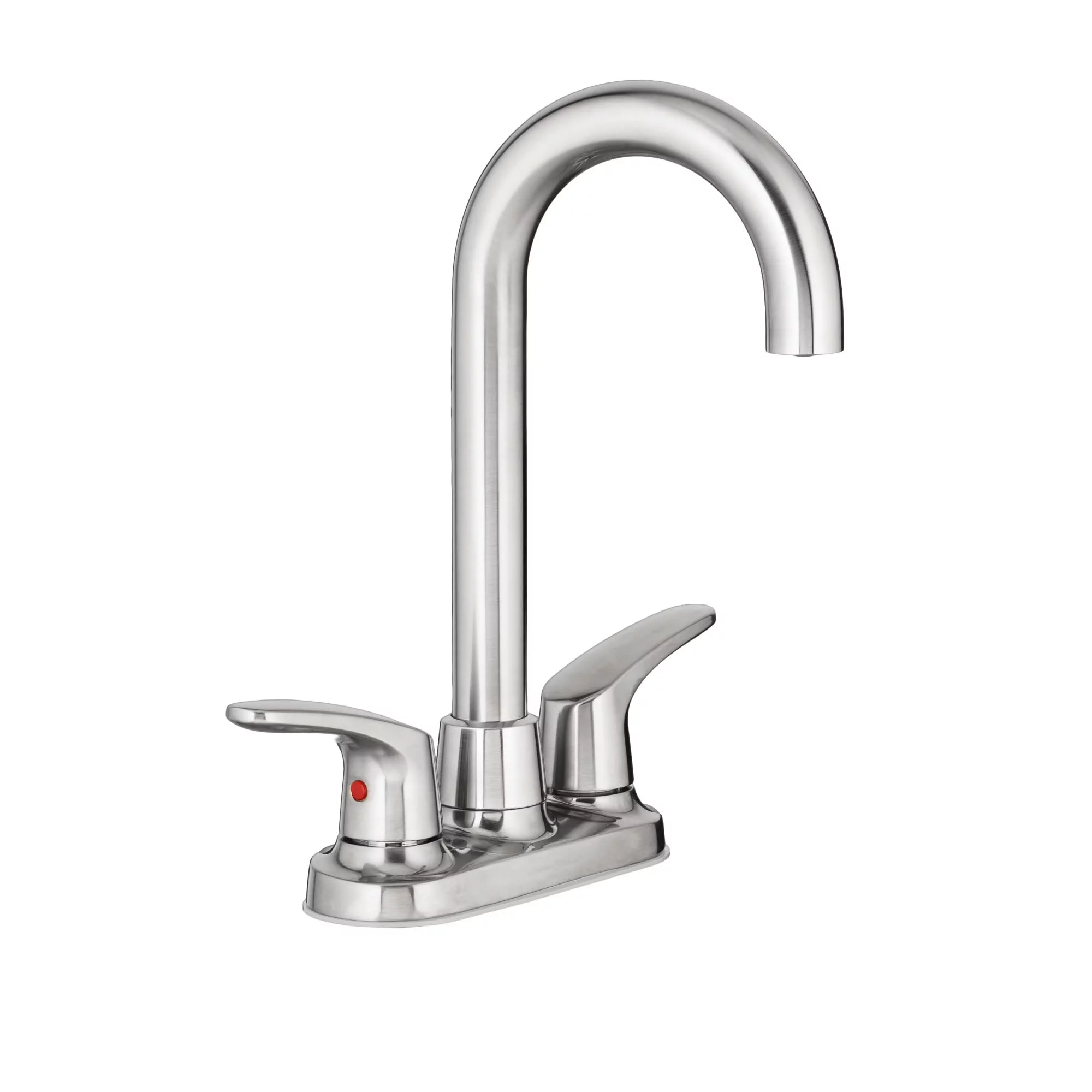 American Standard 7074.400 Colony Pro Double Handle Bar / Prep Faucet - Stainless Steel