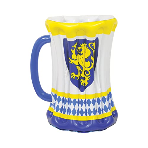 Beistle Inflatable Oktoberfest Beer Stein Mug Cooler – Drink Cooler, Drink Containers for Parties, Beverage Cooler: Oktoberfest