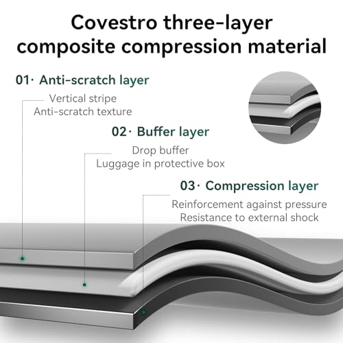 ROAMING Grace Expandable Carry On Luggage Airline Approved, 20 Inch Hardside Carry On Suitcase with Wheels, Travel Harshell Spinner Small Luggage with Tsa Lock, Jade cyan, 20-Inch Carry-On