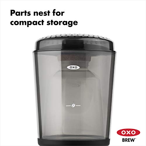 OXO Brew Compact Cold Brew Coffee Maker,Black