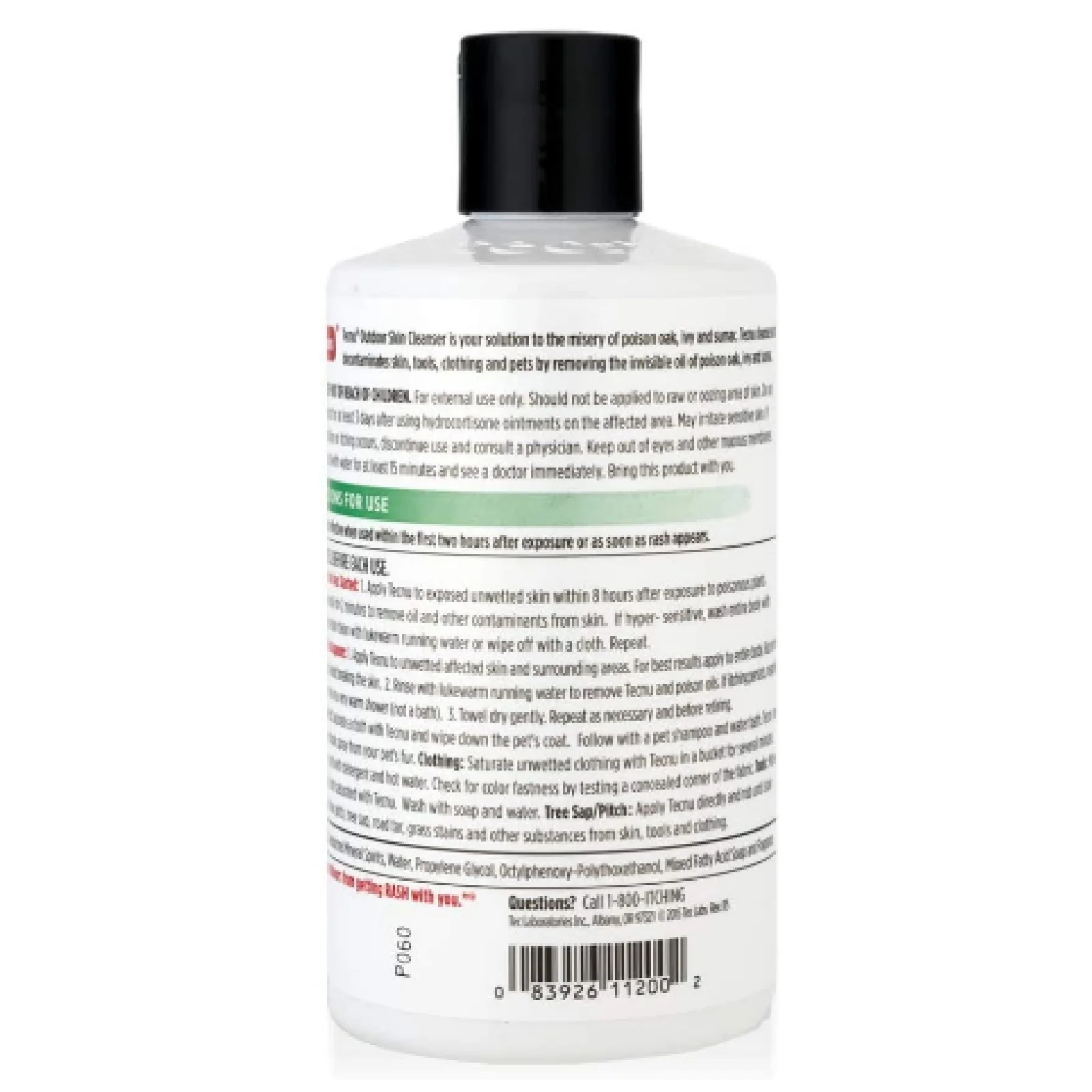 Tecnu Outdoor Skin Cleanser Poison Oak & Ivy Treatment Dull Skin 12 oz, 4 Pack