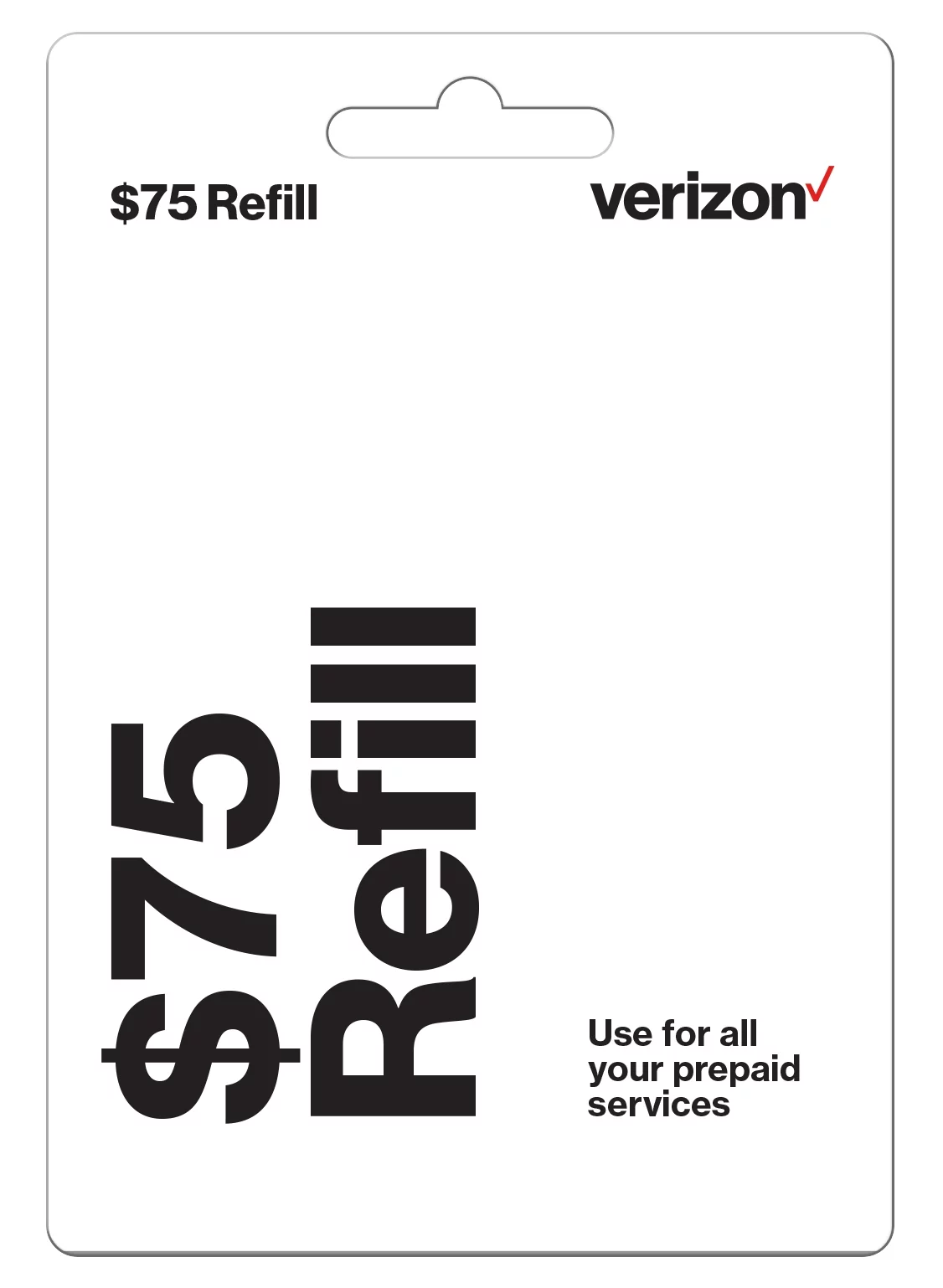 Verizon Prepaid $75 e-Pin Top Up (Email Delivery)