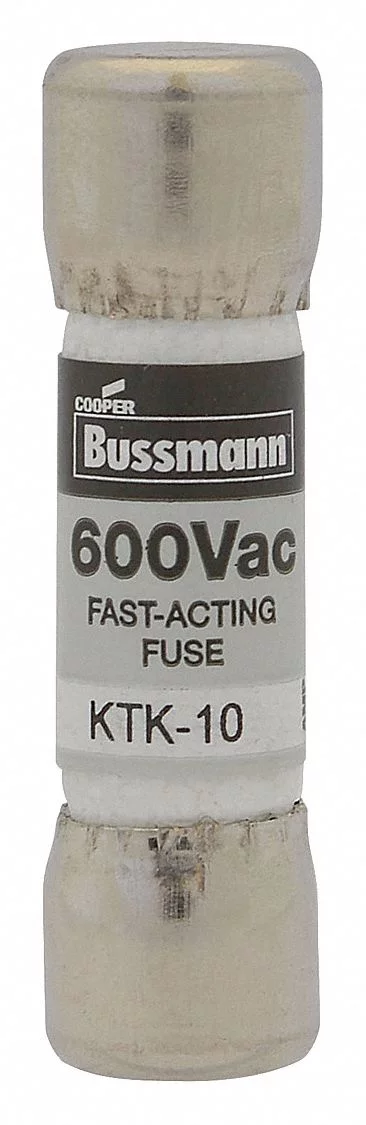 Eaton Bussmann Fuse,Midget,50A,KTK Series KTK-50