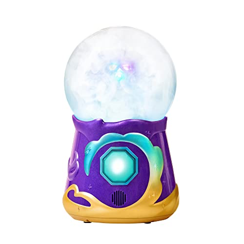 Magic Mixies Magical Misting Crystal Ball with Interactive 8 inch Blue Plush Toy and 80+ Sounds and Reactions