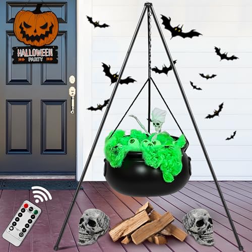 Halloween Decorations Outdoor Indoor,Large Witches Cauldron on 52