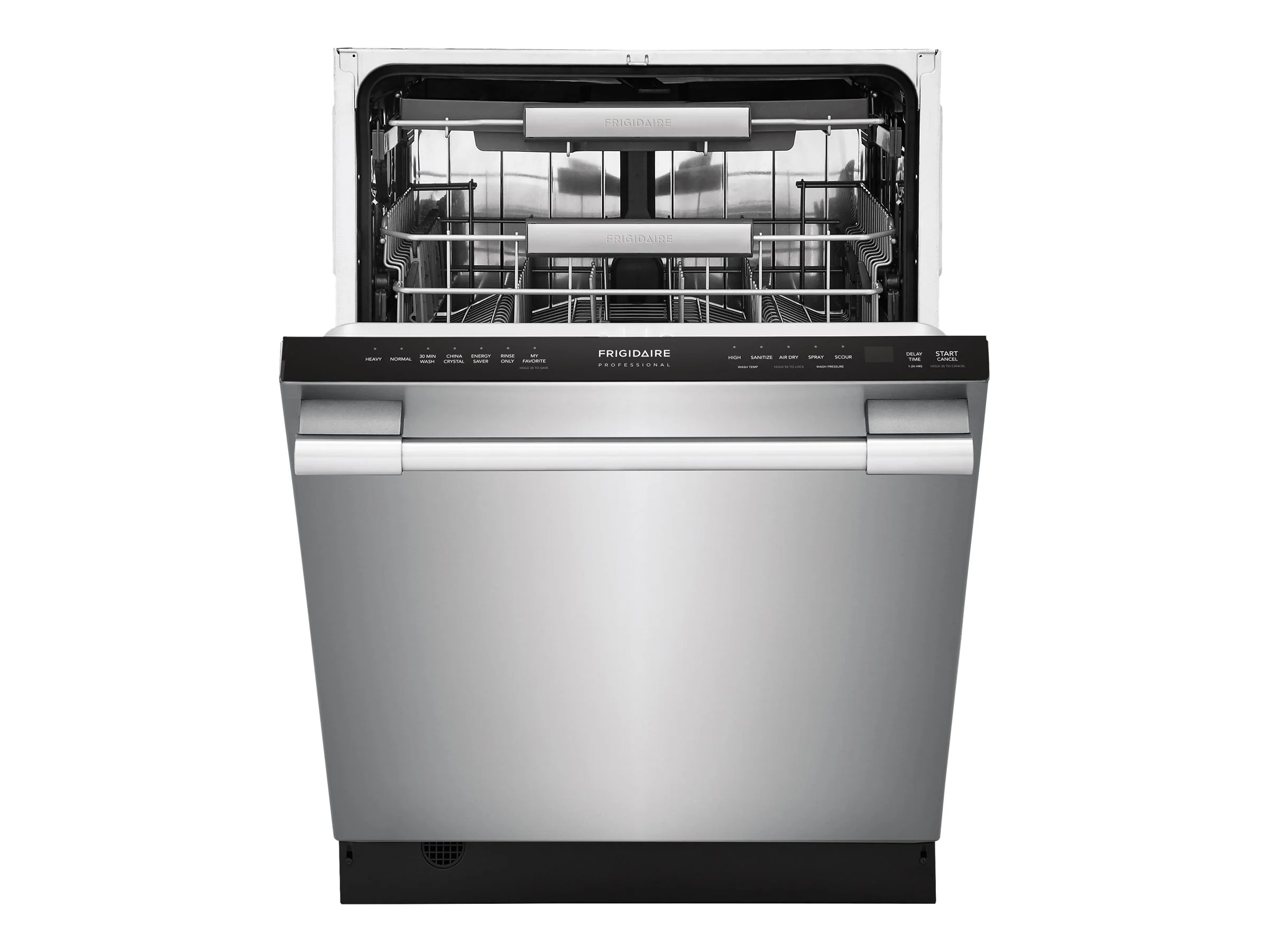 Frigidaire Professional Series FPID2498SF - Dishwasher - built-in - Niche - width: 24 in - depth: 24 in - height: 34 in - stainless