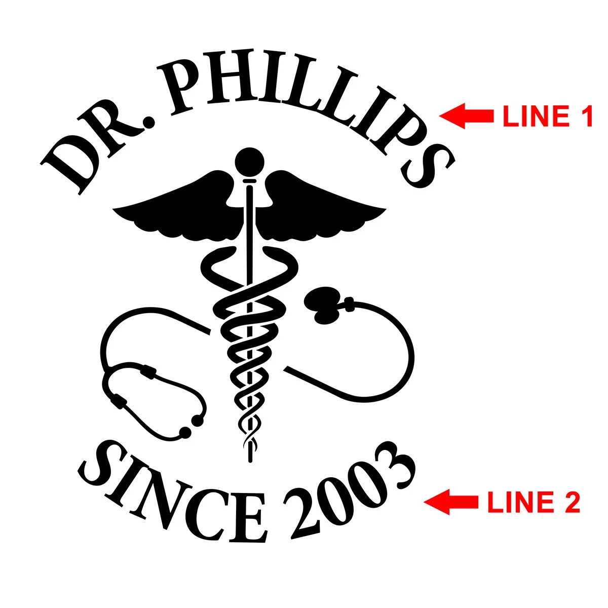 Caduceus Custom Carson Whiskey Decanter and Rocks Glasses Box Set