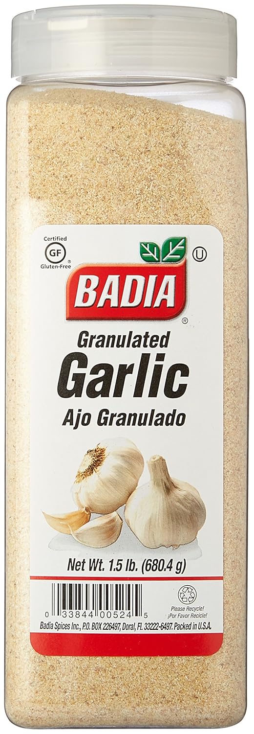 Badia Garlic Granulated 1.5 lbs Pack of 2