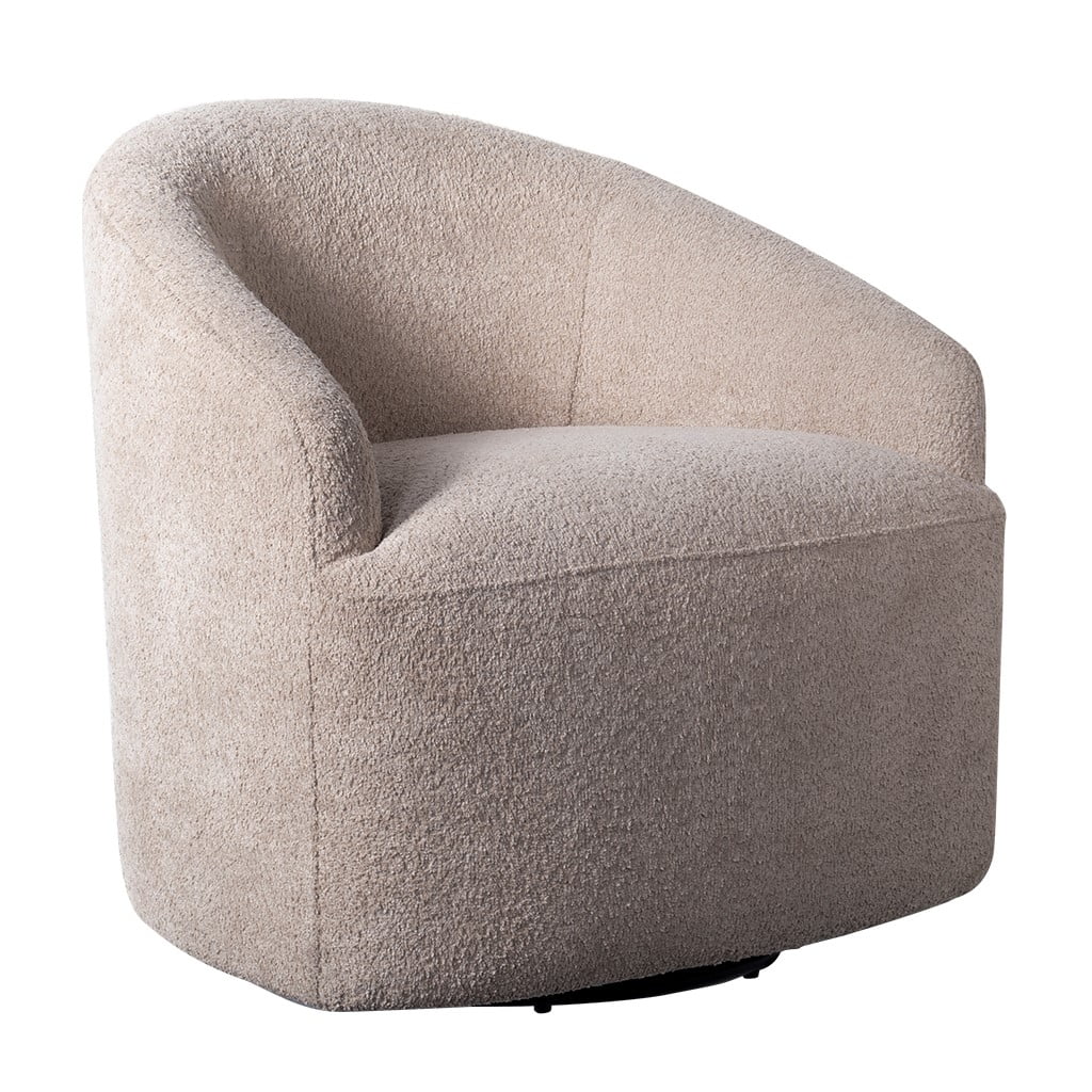 Gracie Mills Yair Modern Upholstered Swivel Chair - GRACE-15296