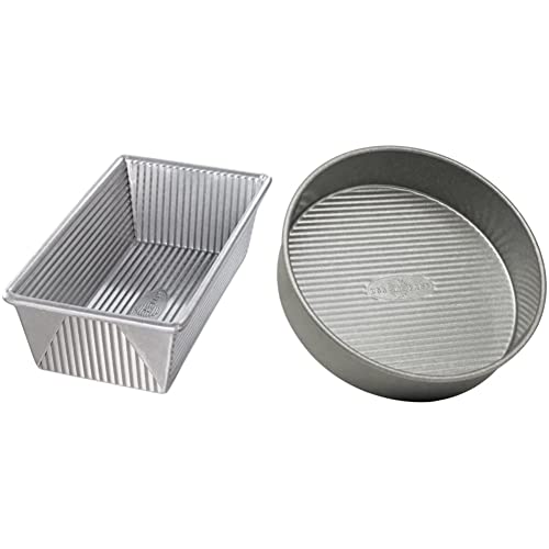 USA Pan Nonstick Standard Bread Loaf Pan, 1 Pound, Aluminized Steel
