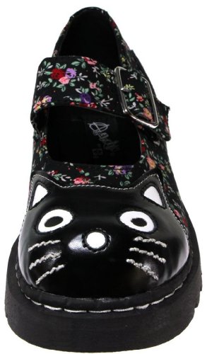 T.U.K. Women's Cat Mary Jane Flat