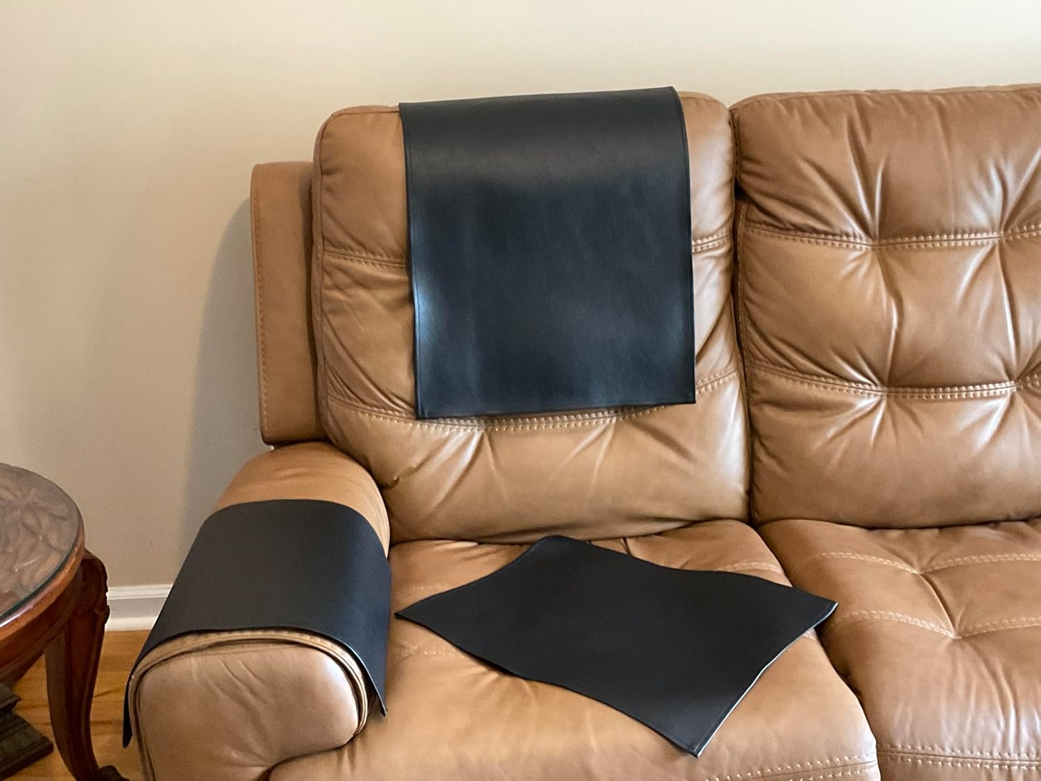 3PC. Set Headrest Cover and Armrest covers for furniture, slipcovers furniture recliner headrest protectors sofas loveseats recliners family rooms sun rooms beach house home decor