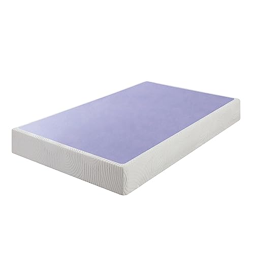 ZINUS Edgar 4 Inch Wood Box Spring, Mattress Foundation, Sturdy Wood Structure, Low Profile, Easy Assembly, King