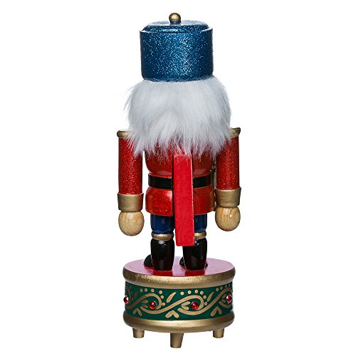 Kurt S. Adler 8.5-Inch Wooden Musical Soldier Nutcracker