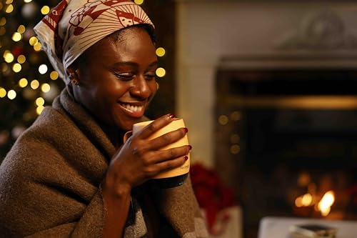 Nextmug - Temperature-Controlled, Self-Heating Coffee Mug (Burgundy - 14 oz.)