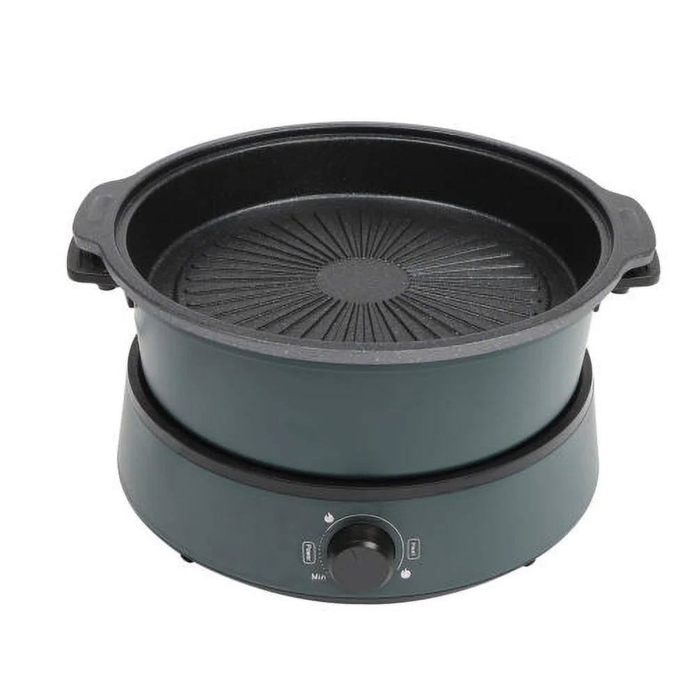 Electric Hot Pot Electric Removable Non Stick Split Kitchen Cooker 4 L 1350W