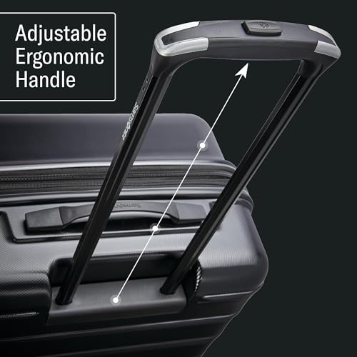 Samsonite Omni 2 Hardside Expandable Luggage with Spinner Wheels, 2-Piece Set (19/24), Lagoon Blue