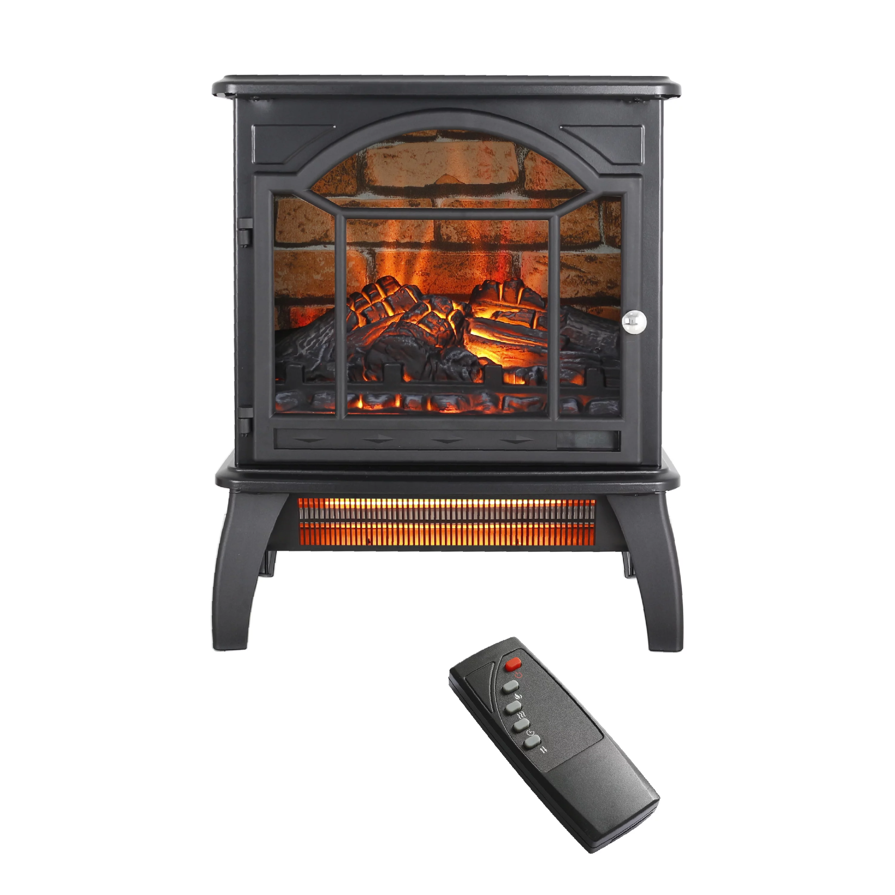 CoSoTower 18 Inch 3D Infrared Electric Stove with Remote Control