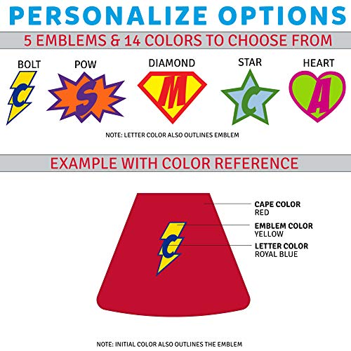 Everfan Personalized Dog Superhero Cape (Small 10